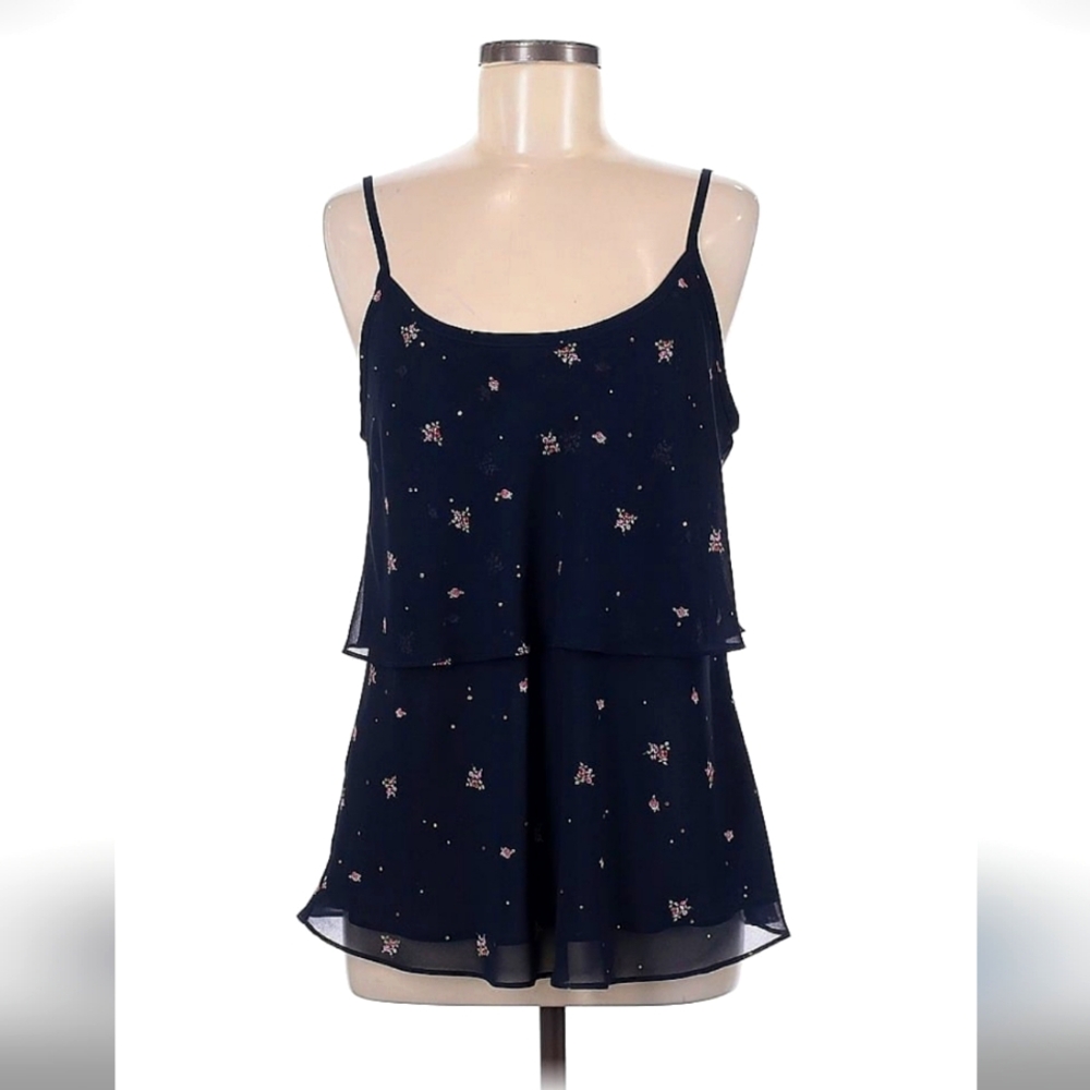 CAbi Midnight Blue Sleeveless Top